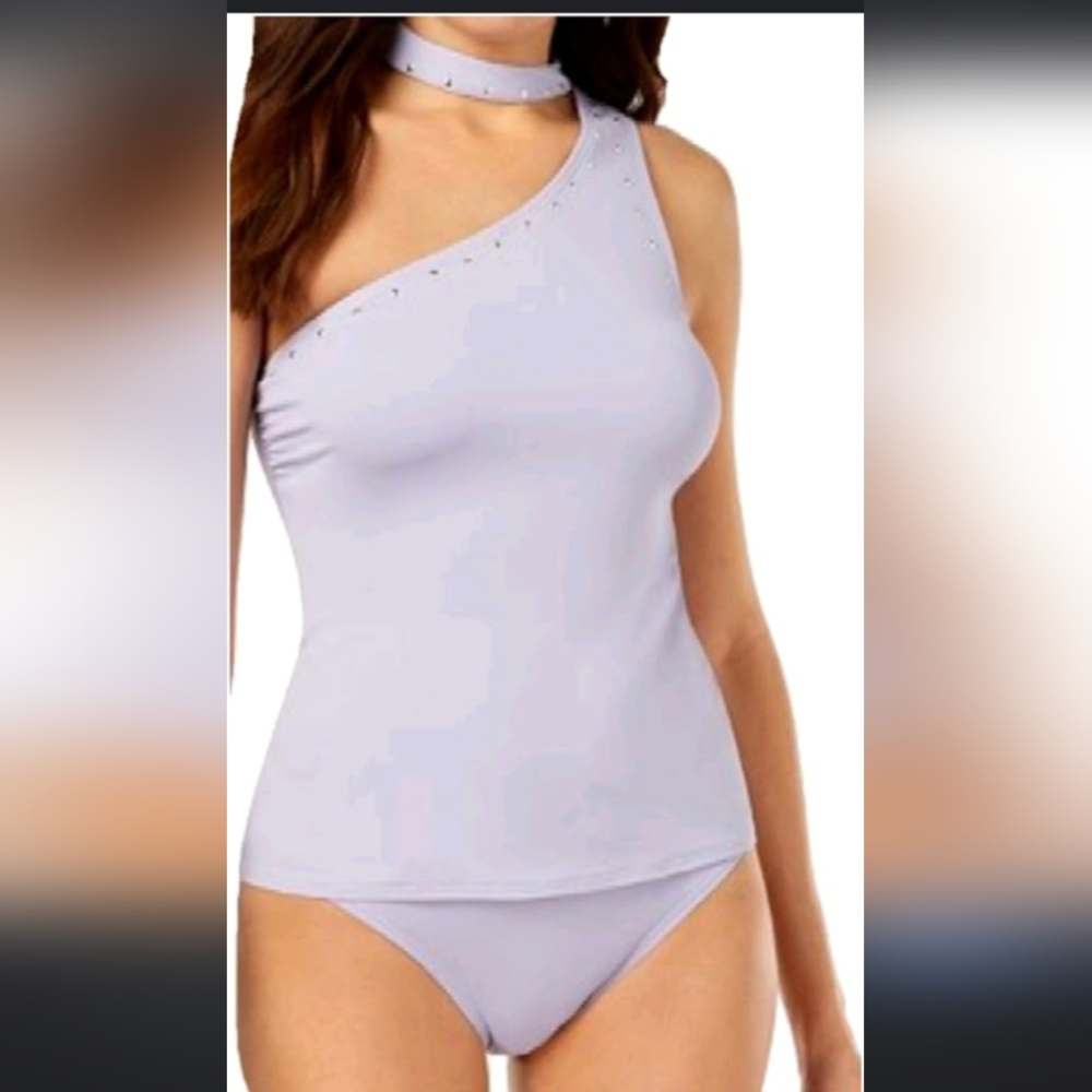 MICHAEL Michael Kors Purple and Silver Bikini Swimwear